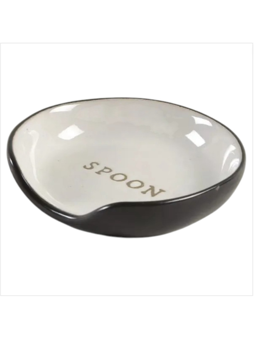 Hearth & Hand by Magnolia Stoneware Ceramic Spoon Rest/Holder